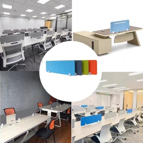 Noise Reduction Desk | Acoustic Divider Panel for Home Office Cubicles & Workstations | Visual Isolation for Enhanced Focus & Productivity - Image 4