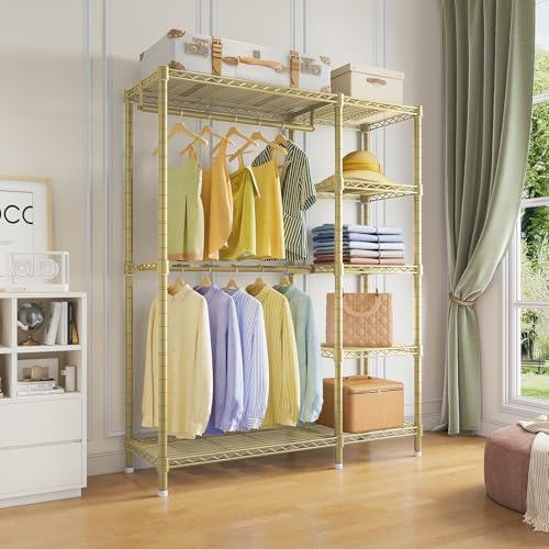 VIPEK V7 Garment Rack with Shelves Portable Closet for Hanging Clothes - Image 2