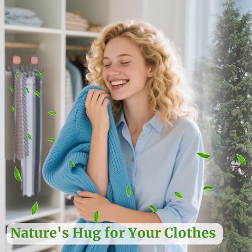 Cedar Wooden Belt Hanger, Belt Organizer for Closet,Rotatable Tie Rack,Belt Holder,Hanging Closet Storage Hook for Belt, Bra, Tank Top, Tie, Scarf, Purse, 2PCS - Image 4