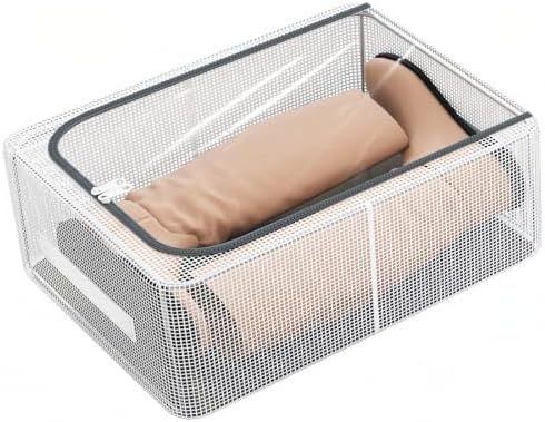 1 Pack Clear Shoe Storage Boxes for Boots Sneaker, 15.8" x 11.8" x 6" by COAINNER