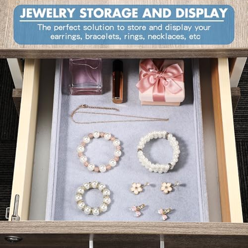 Quelay Stackable Jewelry Trays Jewelry Organizer Tray Showcase - Image 4
