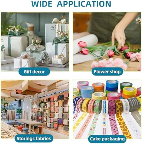 9 Tier Wall Mount Ribbon Organizer, Craft Room Storage Rack - Image 7