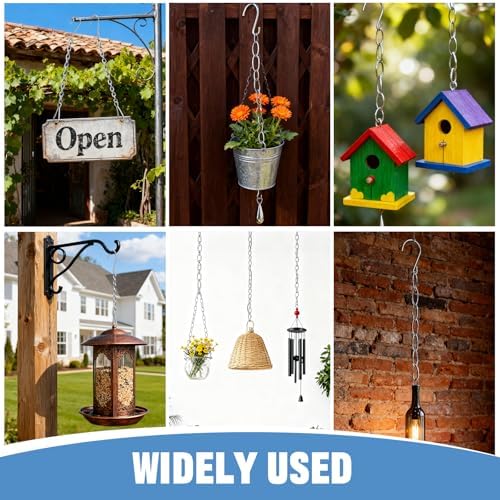 36 Pack Clothing Chain Hanger Collapsible Metal Closet Organizer Space Saving Hangers for Clothes with 7 Holes Apartment College Dorm Room Essentials,Cascading Hanger for Home,Travel,Cruise Ships,RVs - Image 7
