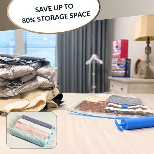 Vacuum Storage Bags with Hand Pump, Vacuum Seal Space Saver Bags, 25 Combo - Image 2