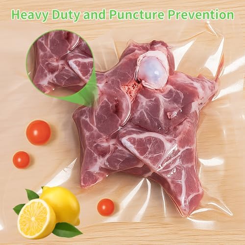MakMeFre Quart 8"x12"Vacuum Sealer Bags 100ct for Food Storage - Image 4