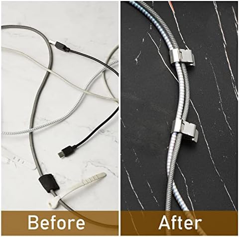 Dunzy 4 Pcs Solar Wire Clips Stainless Steel S Clip, 0.2 to 0.3 Inch - Image 5