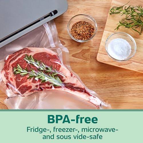 FoodSaver Heavy Duty Quart Vacuum Seal Bags, 44 Pack with 30% Extra Thickness, Compatible with All FoodSaver Appliances - Image 5