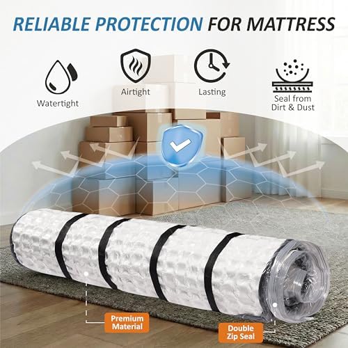 Foam Mattress Vacuum Bag with 4 Adjustable Straps, King/California-King - Image 5