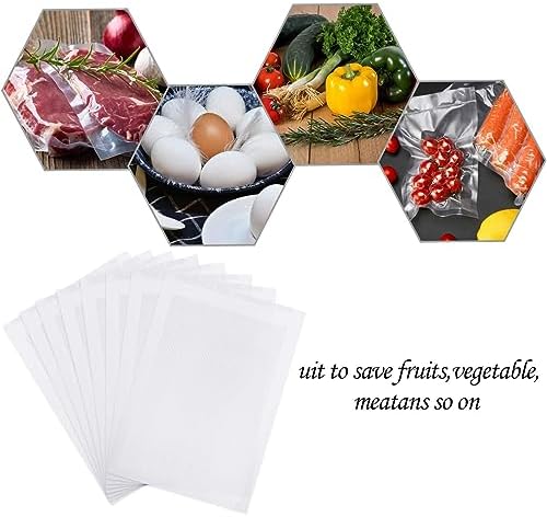 Outus 4 x 6 Inch Vacuum Heat-Seal Bags Pre-Cut Vacuum Sealer Bags for Food Preservation (240 Pieces) - Image 7