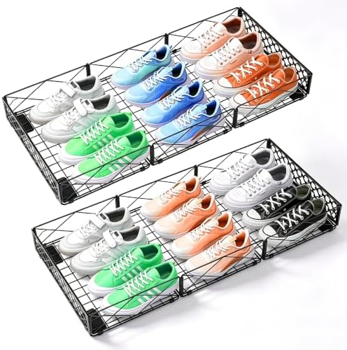 NADAMOO Low Profile Under Bed Storage with Wheels, 5.4" Ultra-Thin, 2 Pack by NADAMOO