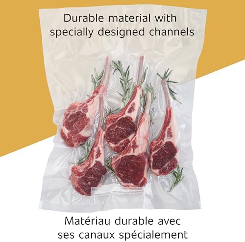 FoodSaver Custom Length Vacuum Sealer Bags Multipack,Rolls for Airtight Food Storage and Sous Vide - Compatible with FoodSaver,8 and 11 (3 Count),2 Count (Pack of 10) - Image 4