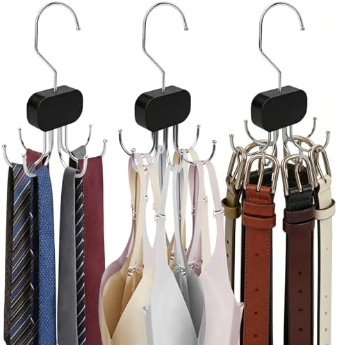 3 Pack Tank Top Hanger, Black, for Closet Organization by Unknown
