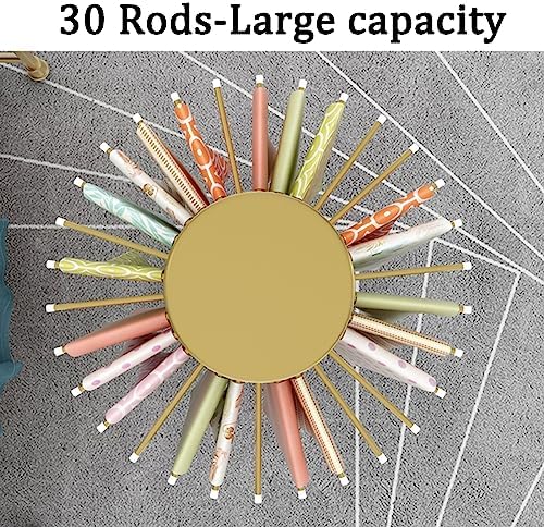Freestanding 360° Metal Scarf Display Rack for Boutique Store Home Storage - Image 4
