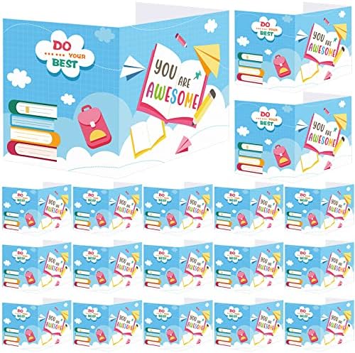 36 Pcs Desk Dividers Privacy Boards for Student Classroom, You are Awesome by Zhehao