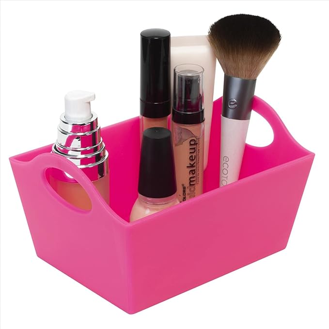 Simplify Neon, 10 Pack, Mini Storage Containers, Bins, Drawer, Office Organization, Good for Toys, Hair Accessories, Bobby Pins, Q-Tips, Small Items