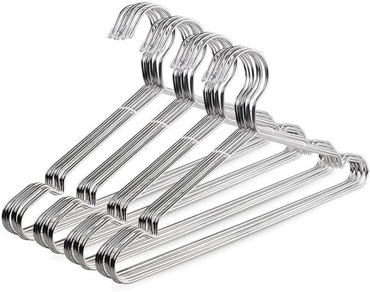 TIMMY Wire Hangers 40 Pack Stainless Steel Strong Metal Coat Hanger Clothes 16.5 Inch.