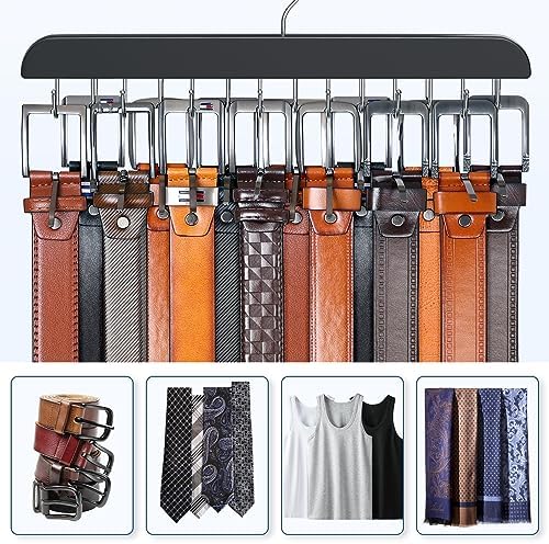 Belt Hanger for Closet Max 42 Belts, Belt Organizer Closet Accessories - Image 2