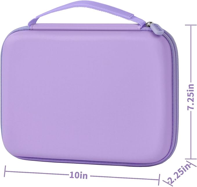 GWCASE Ring Organizer Storage Case - Jewelry Ring Display Collector Box with 42 Slots. Rings Tray Holder Showcase Fits for 50+ Rings, Earrings, Brooches and Cufflinks (Box Only)-Purple