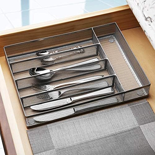 JANE EYRE Silverware Drawer Organizer - 5 Compartments - Image 2