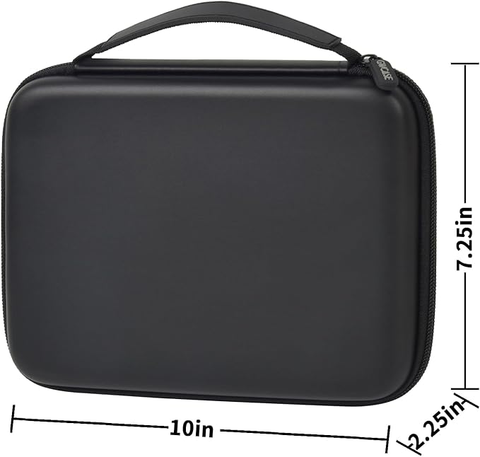 GWCASE Ring Organizer Storage Case - Jewelry Ring Display Collector Box with 42 Slots. Rings Tray Holder Showcase Fits for 50+ Rings, Earrings, Brooches and Cufflinks (Box Only)-Dark
