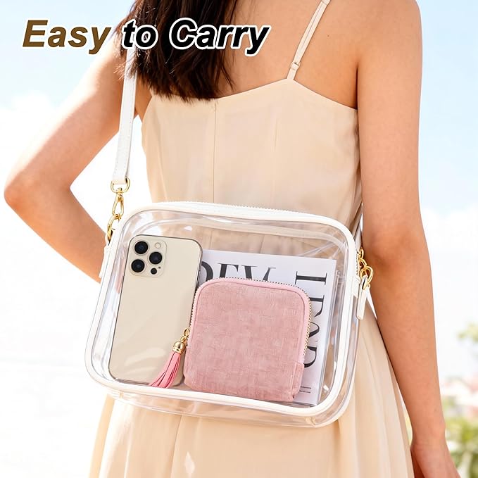 VOCOSTE Travel Jewelry Case, Portable Jewelry Organizer with 6 Independent Layers, Small Pouch Bag for Necklace Bracelet Rings Earring Storage, Women Gift Idea, Pink