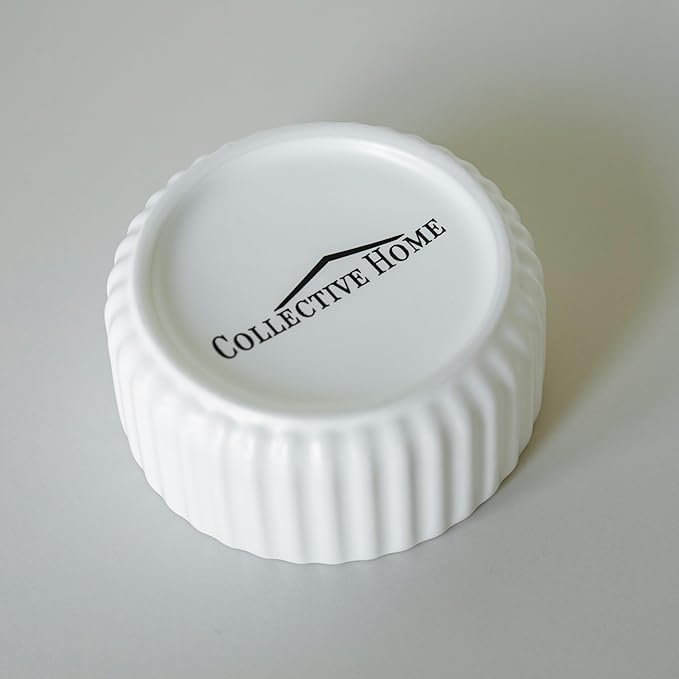 COLLECTIVE HOME - Monogram Jewelry Box with Bow, Christmas Gift Ideas for Women, Small Gift for Girlfriend Wife, Ring Holder, Earrings Dish, Birthday Gift for Her (O)