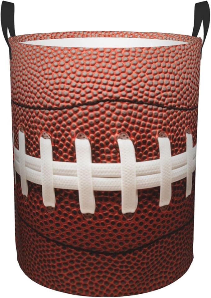 Laundry Basket Room Decor,Round Laundry Hamper Waterproof Dirty Clothes Hamper Collapsible Laundry Baskets With Handles,Toy/Clothes Storage Basket For Home Dorm Bathroom Decor