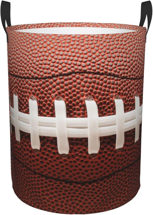 Laundry Basket Room Decor,Round Laundry Hamper Waterproof Dirty Clothes Hamper Collapsible Laundry Baskets With Handles,Toy/Clothes Storage Basket For Home Dorm Bathroom Decor