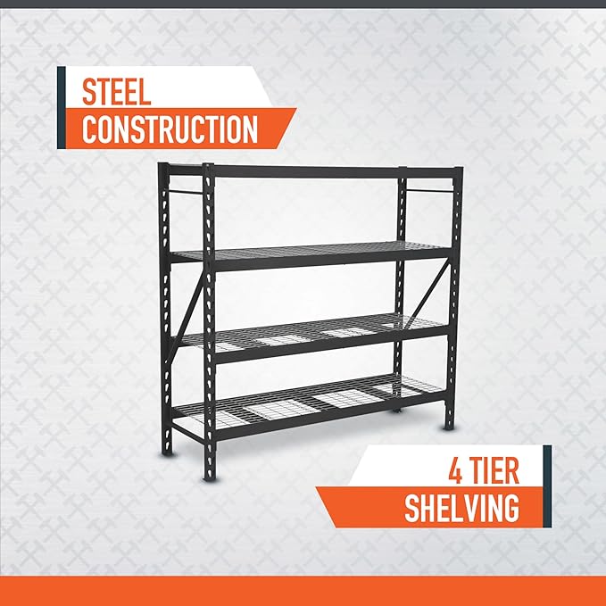Ironton Industrial Shelving Rack (Pack of 6)