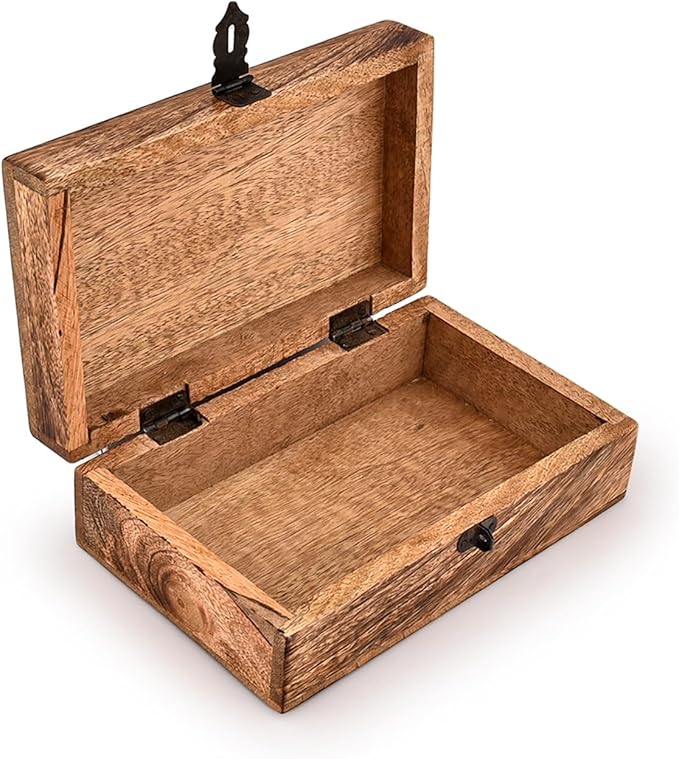 Kaizen Casa Jewellery Box Paw Design-Trinket Box Ladies-Jewellery Multipurpose Treasure Chest Keepsake Organizer Size- 8" x 5" x 3",| Decorative Storage Bin