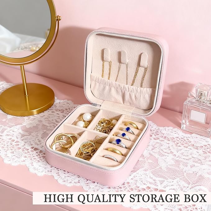 Funny Not Today Jewelry Organizer Case Small Portable Jewelry Organizer Box Christmas Birthday Gifs for Women Girls