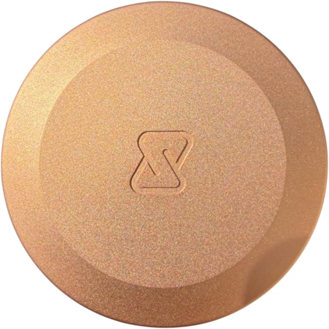 3.0 | Metal Container for Zyn, Premium Aluminum Can & Rugged Pouch Holder | Extra Capacity, Knurled Grip & Used Pouch Storage | EDC (Champagne Gold)