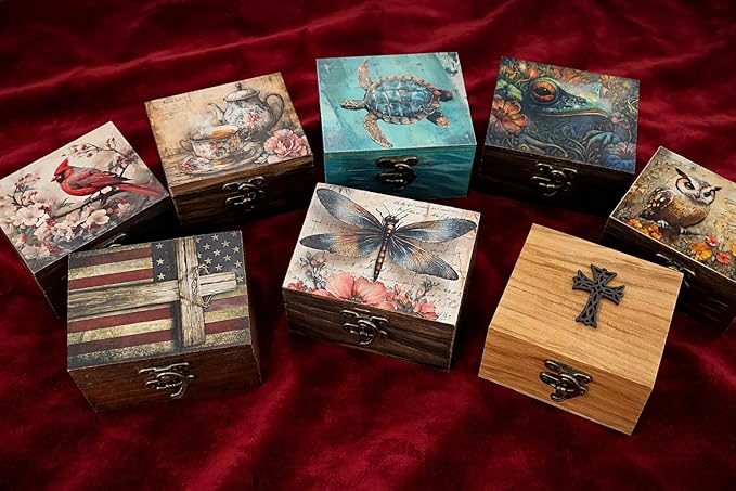 RK Collections Dragonfly Trinket Box Small Jewelry Keepsake Box | Bird lovers Gift Idea, Animals Ornaments for Girls, Women, Gift Idea, for Home Décor (3DFS1)