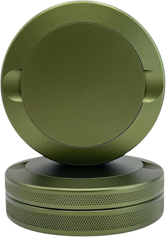3.0 | Metal Container for Zyn, Premium Aluminum Can & Rugged Pouch Holder | Extra Capacity, Knurled Grip & Used Pouch Storage | EDC (Military Green)