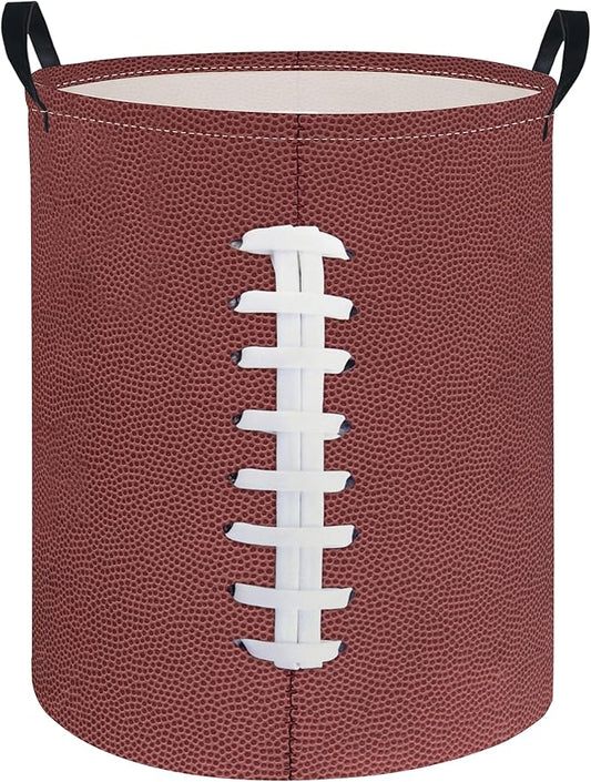Baby Laundry Hamper kids laundry Basket Waterproof Laundry Bag for Bedroom Toy Clothes Organizer Room Décor(Football)