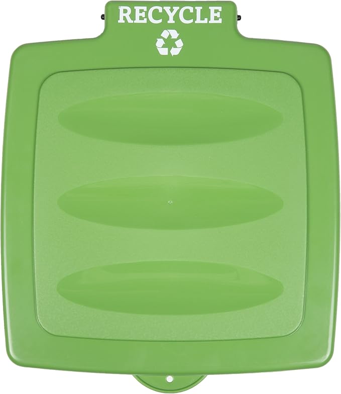 Portable Trash Bag Holder – Collapsible 13-Gallon Garbage Bin for Indoor/Outdoor Use, Camping, Recycling, and Parties – Durable Plastic Trash Can by Wakeman Outdoors (Green)