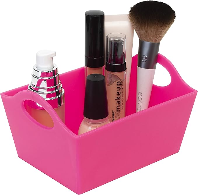 Simplify Neon, 10 Pack, Mini Storage Containers, Bins, Drawer, Office Organization, Good for Toys, Hair Accessories, Bobby Pins, Q-Tips, Small Items
