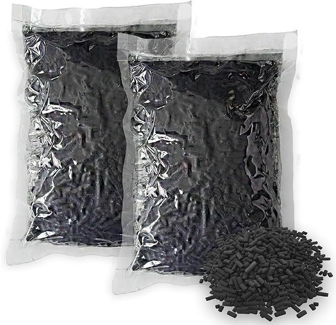 PurifyLogix 1.6 Pounds Activated Charcoal Filter Refill for FoodCycler Kitchen Waste Composters, Odor-Absorbing Replacement Carbon Compatible with Eco 5 FoodCycler Indoor Electric Composter(2PCS)