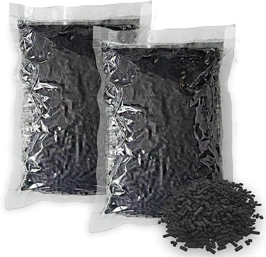 PurifyLogix 1.6 Pounds Activated Charcoal Filter Refill for FoodCycler Kitchen Waste Composters, Odor-Absorbing Replacement Carbon Compatible with Eco 5 FoodCycler Indoor Electric Composter(2PCS)