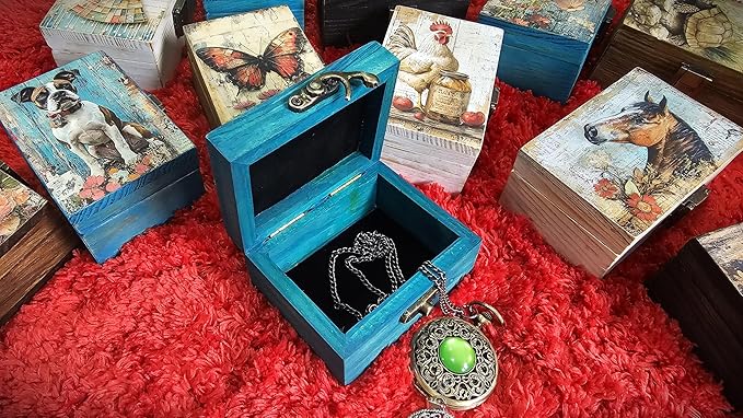 RK Collections Nautical Sea Turtle Keepsake Box | Home Décor, Gifts for Beach, Sea, Ocean Animal, Turtle Lovers | Jewelry Storage Box for Girls, Women (3TS1)